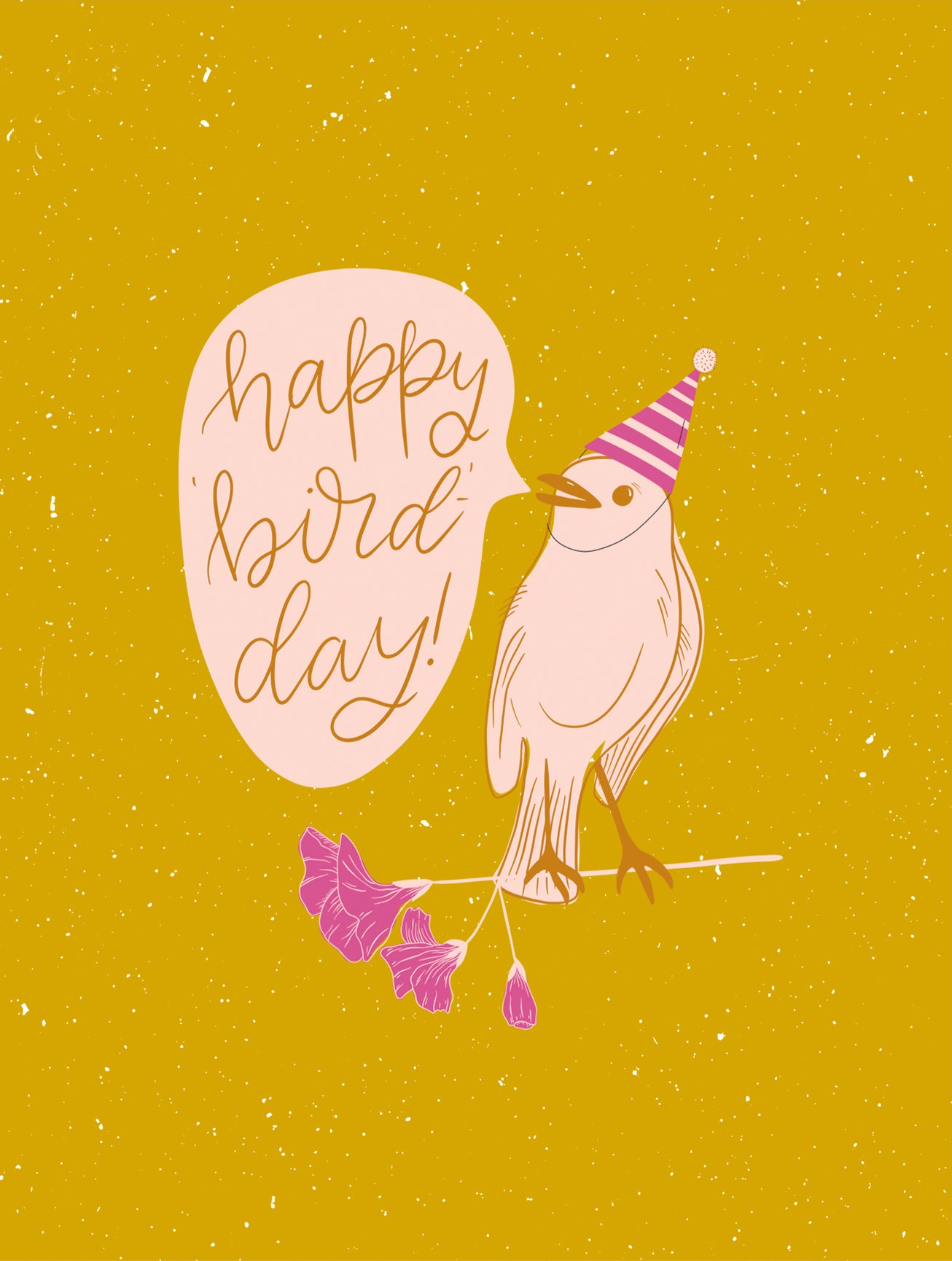 Happy Bird-Day Birthday Card