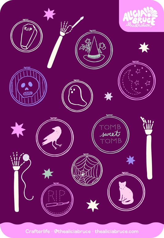 Crafterlife Sticker Sheet