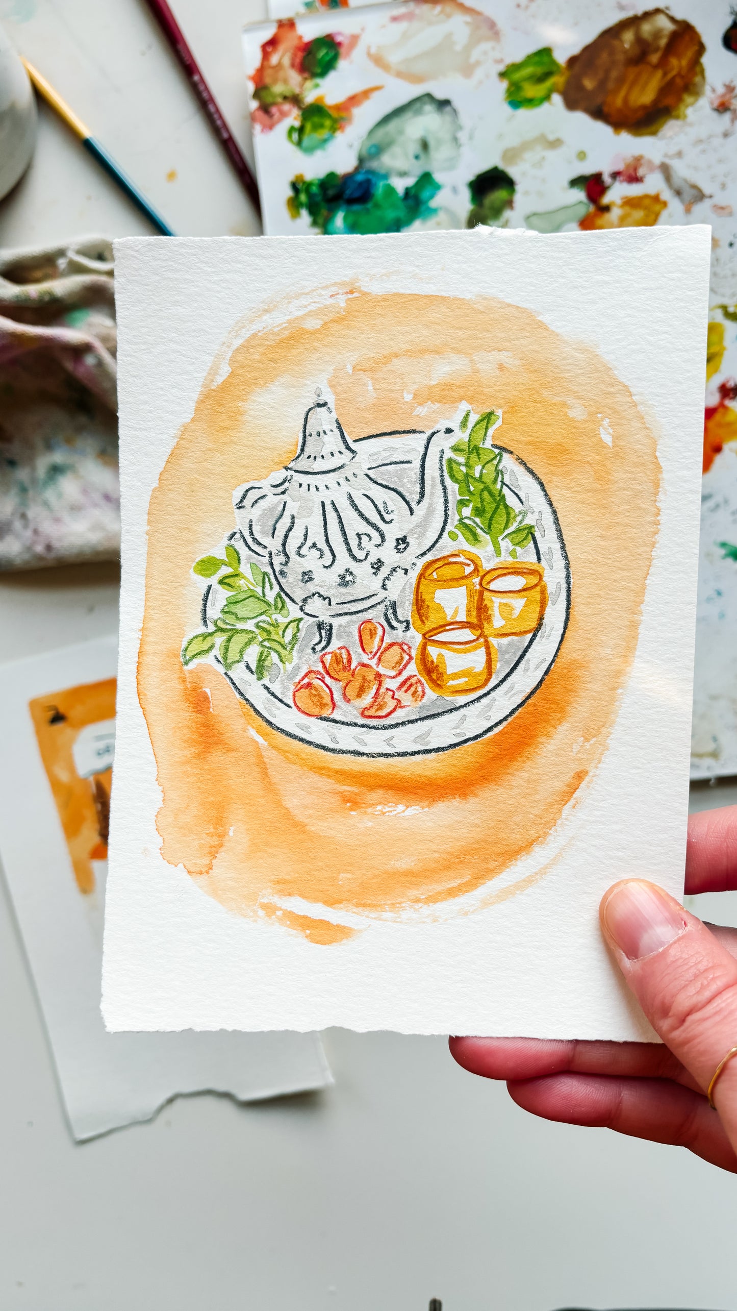 Mini Travel Painting: Pay What You Can!