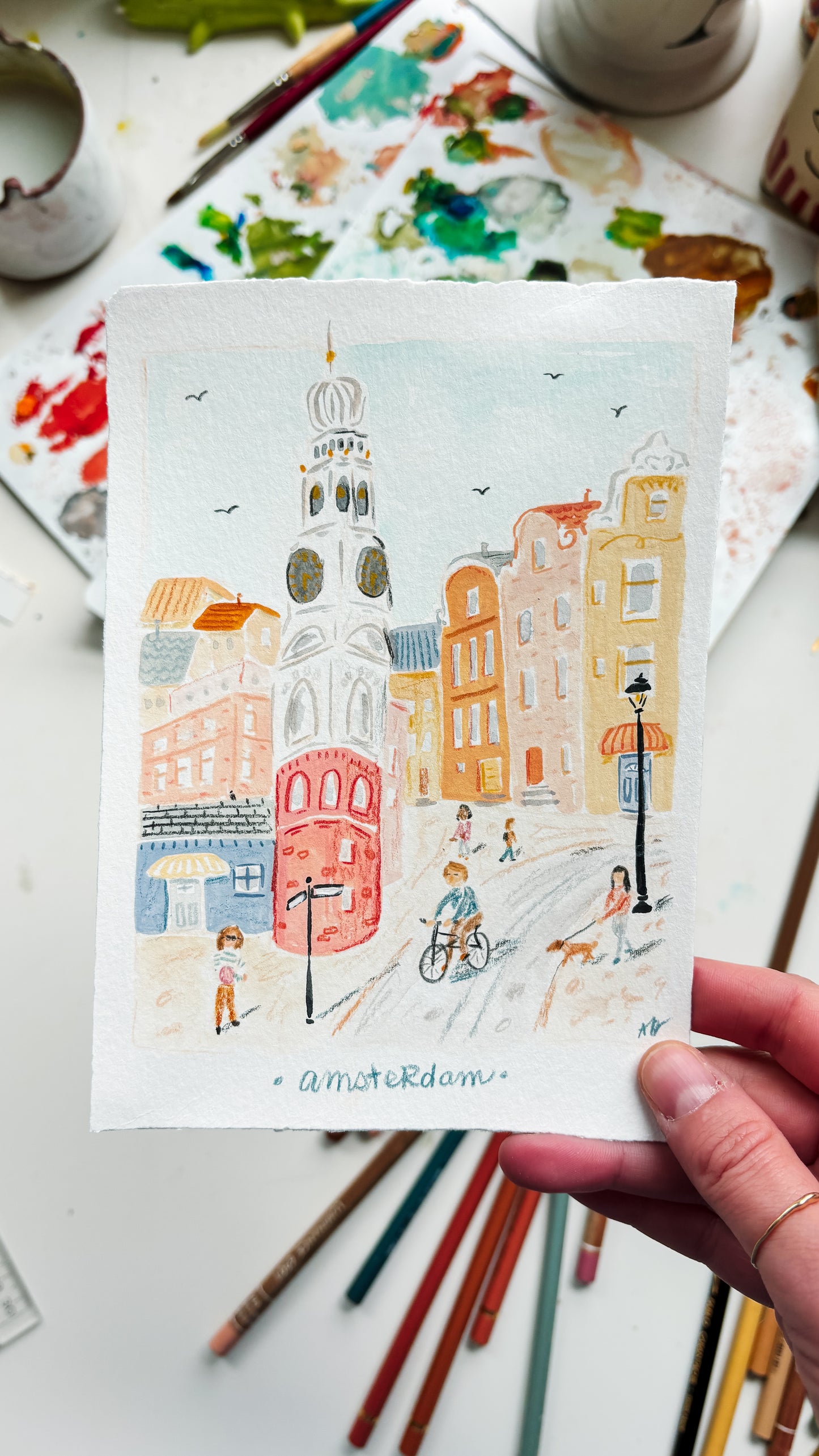 Mini Travel Painting: Pay What You Can!