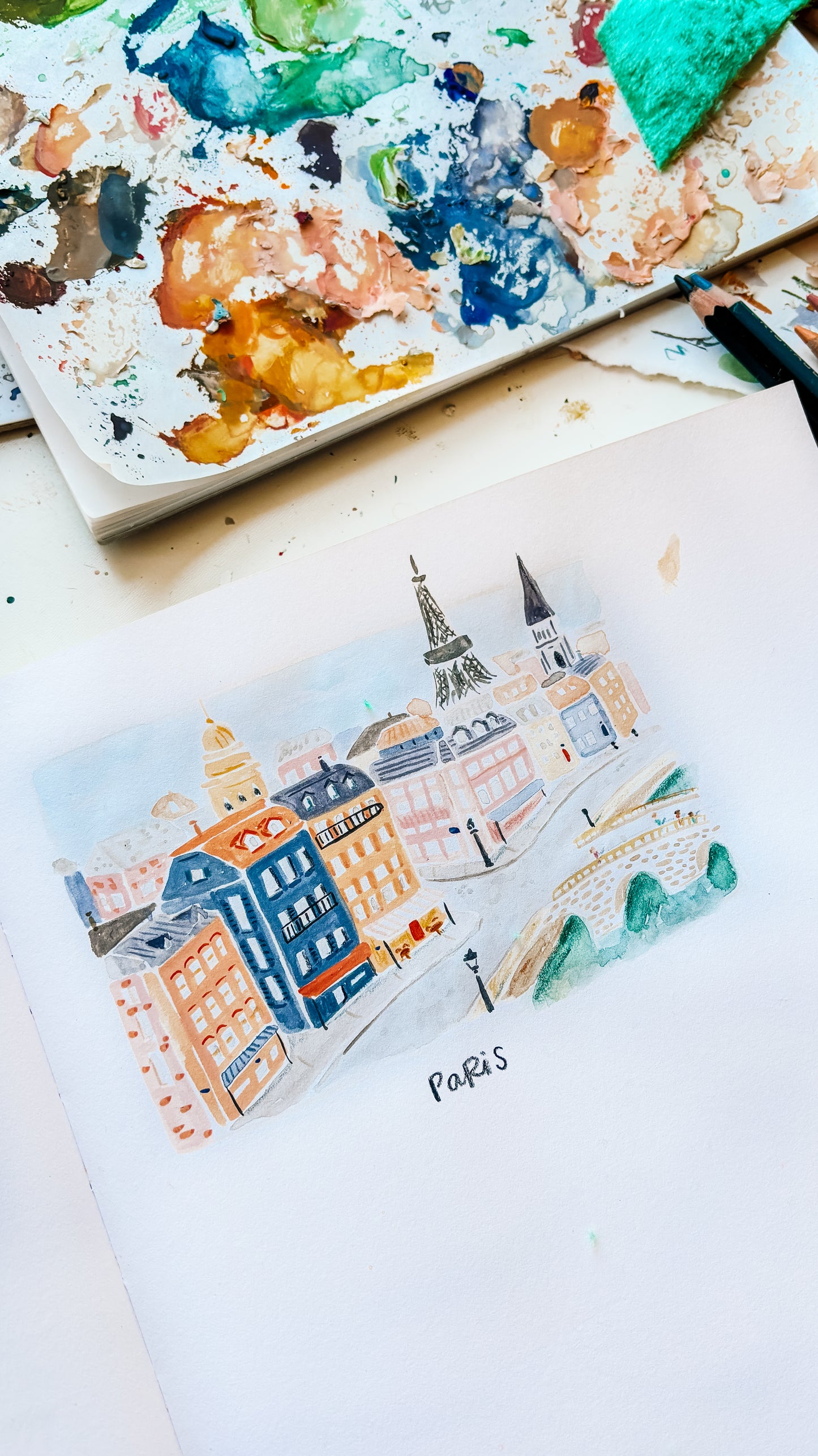 Mini Travel Painting: Pay What You Can!