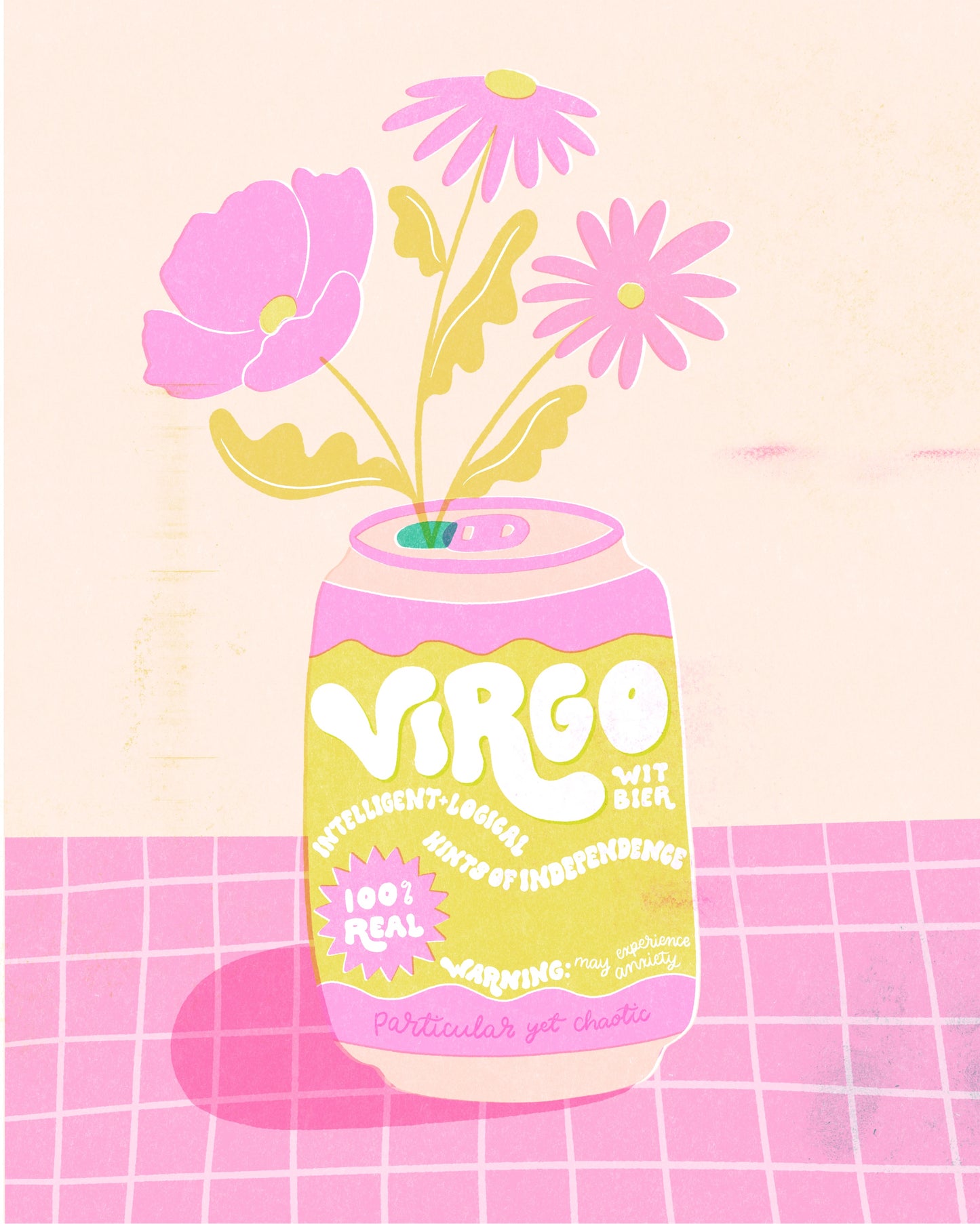 Virgo Witbier Art Print