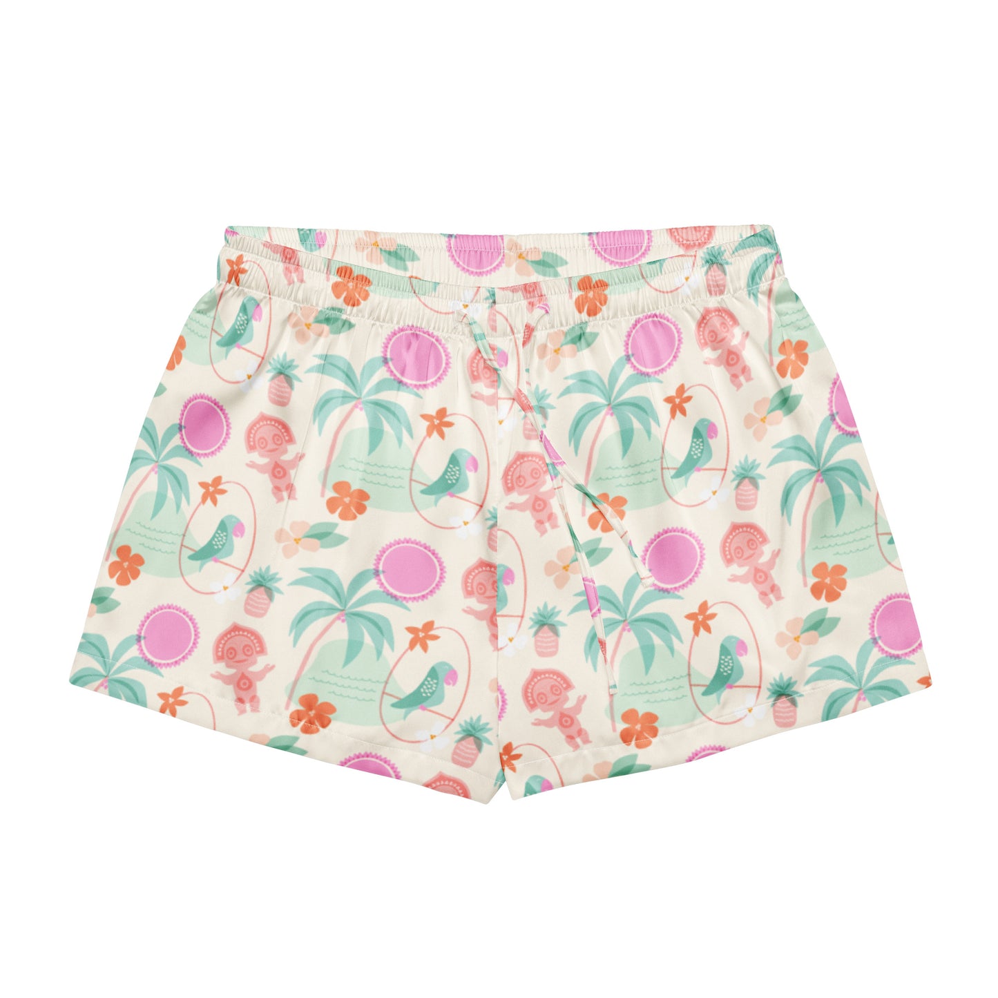 Pajama Shorts in Polynesian Pastel