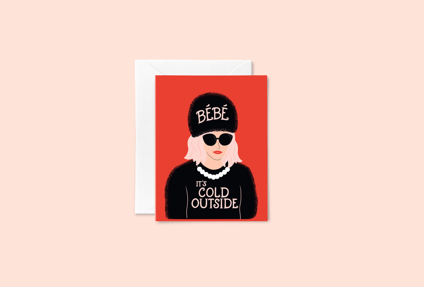 Bébé it's Cold Outside card