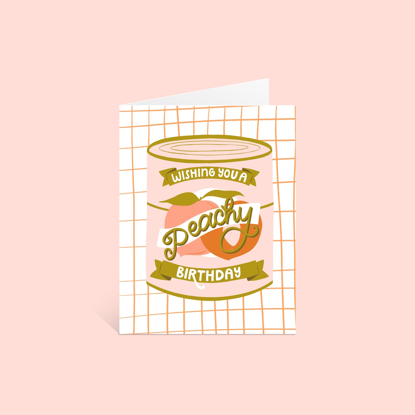 Peachy Birthday Card