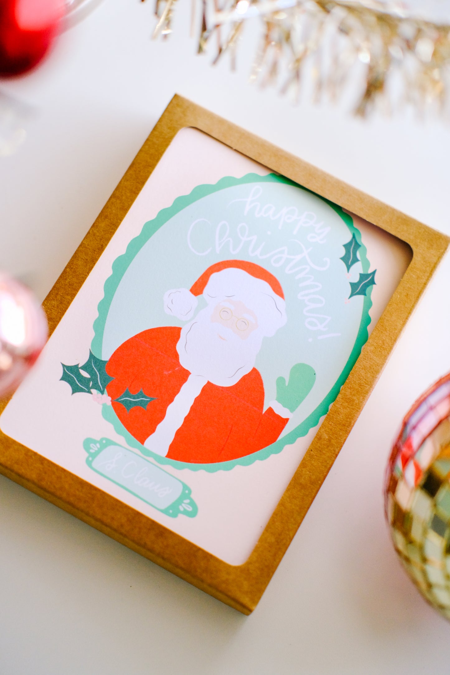 Ski-son's Greetings card