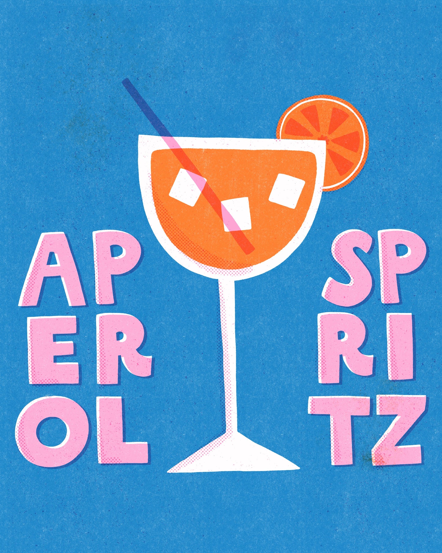 Aperol Spritz Art Print
