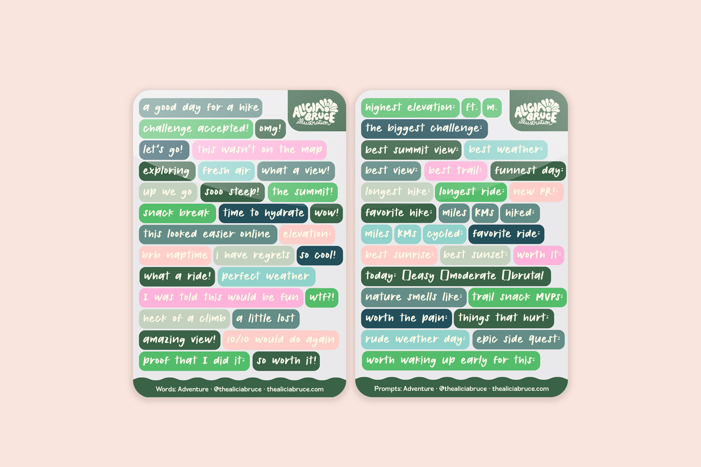Outdoor Adventure Washi Sticker Set