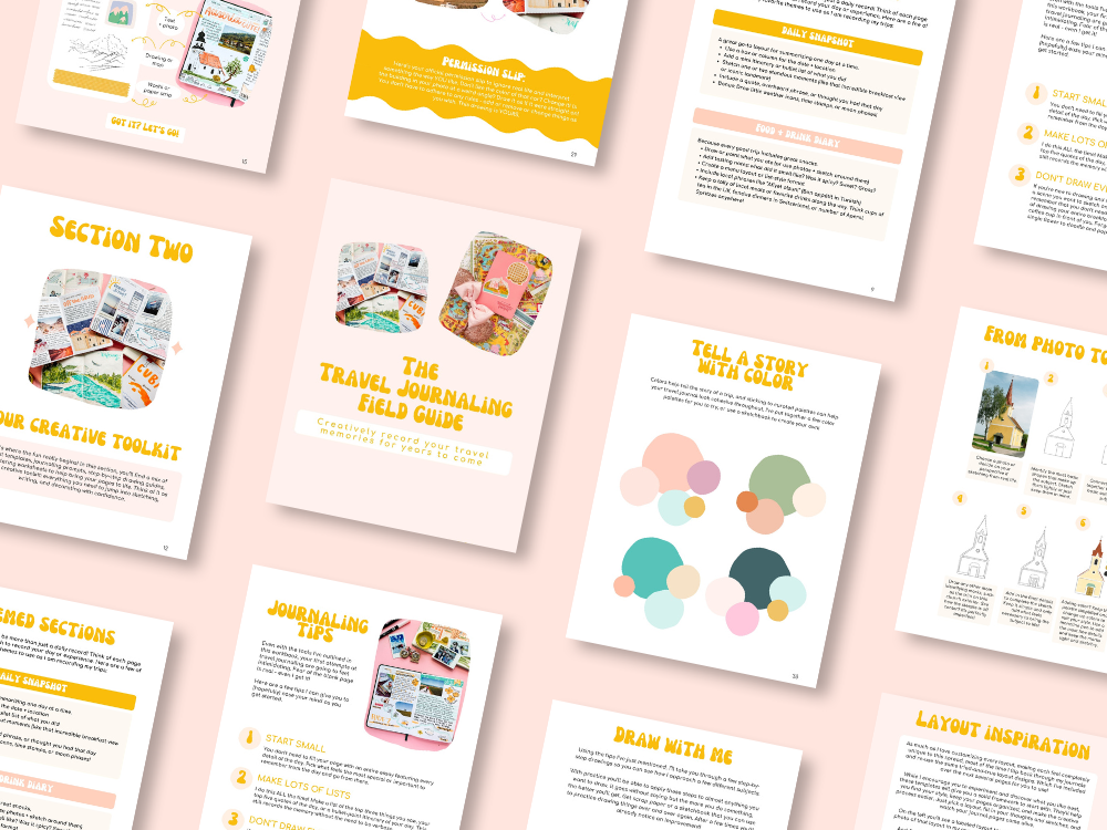 Travel Journaling Field Guide (downloadable PDF)