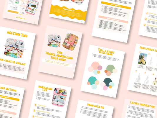 Travel Journaling Field Guide (downloadable PDF)
