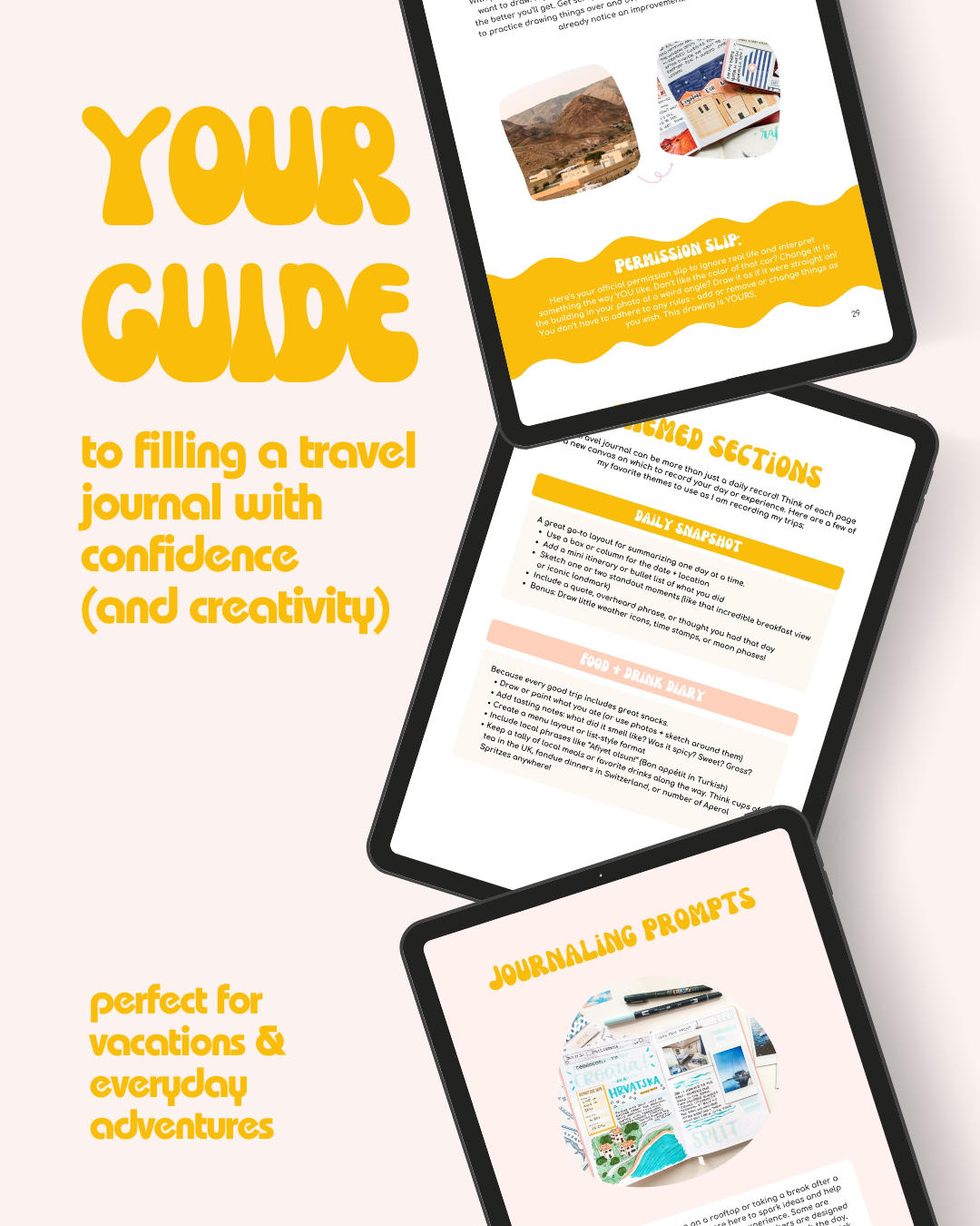 Travel Journaling Field Guide (downloadable PDF)