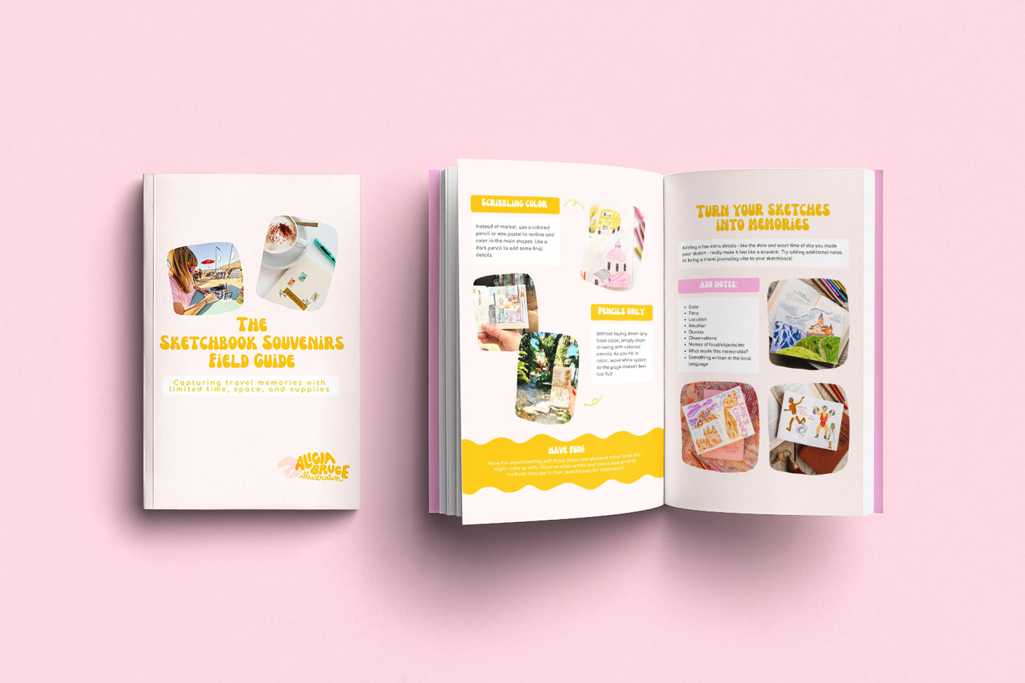 Sketchbook Souvenirs: A Travel Sketching Field Guide (downloadable PDF)