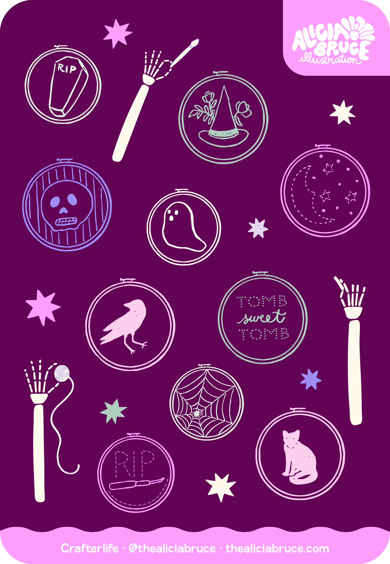 Crafterlife Sticker Sheet