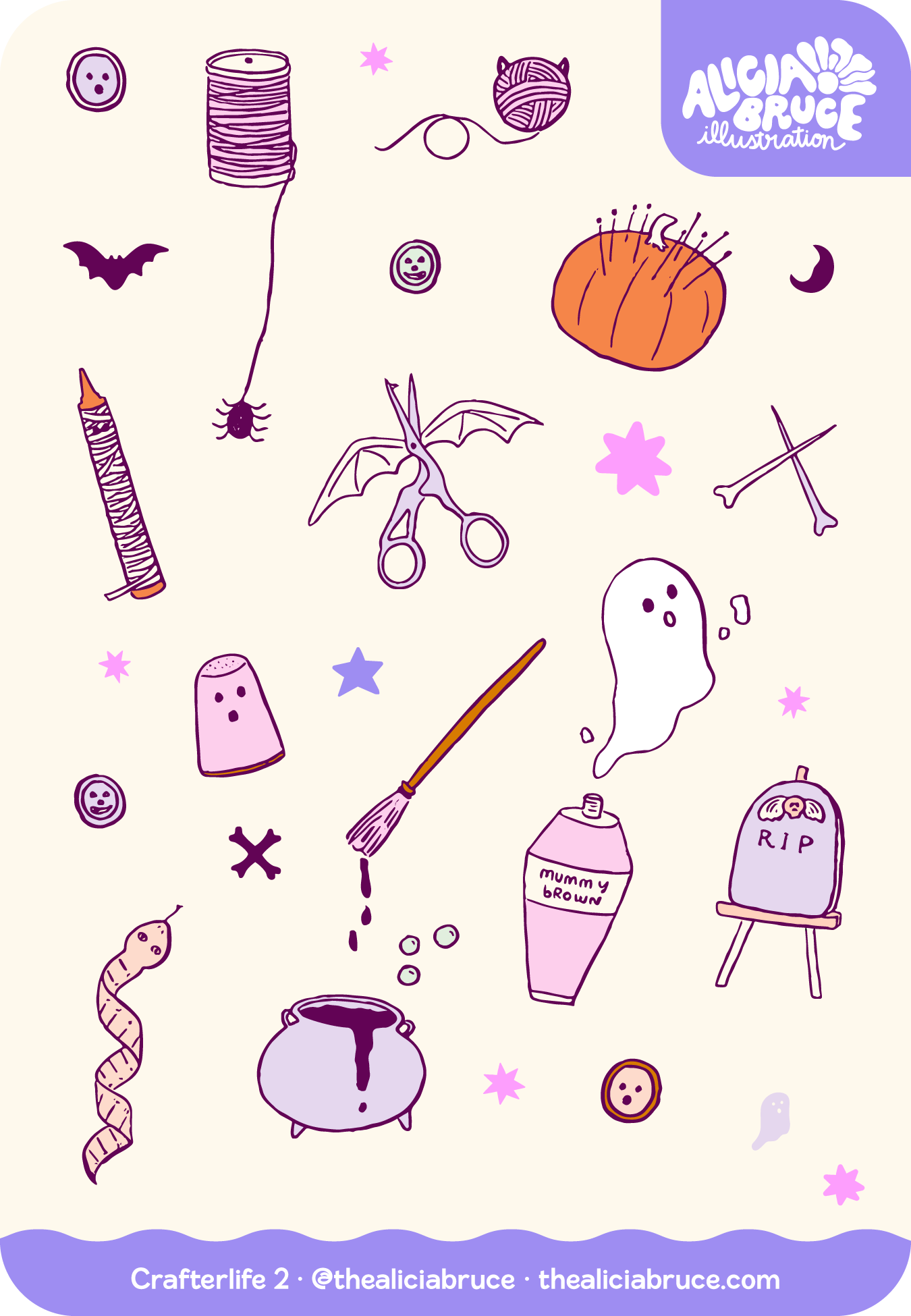 Crafterlife Sticker Sheet