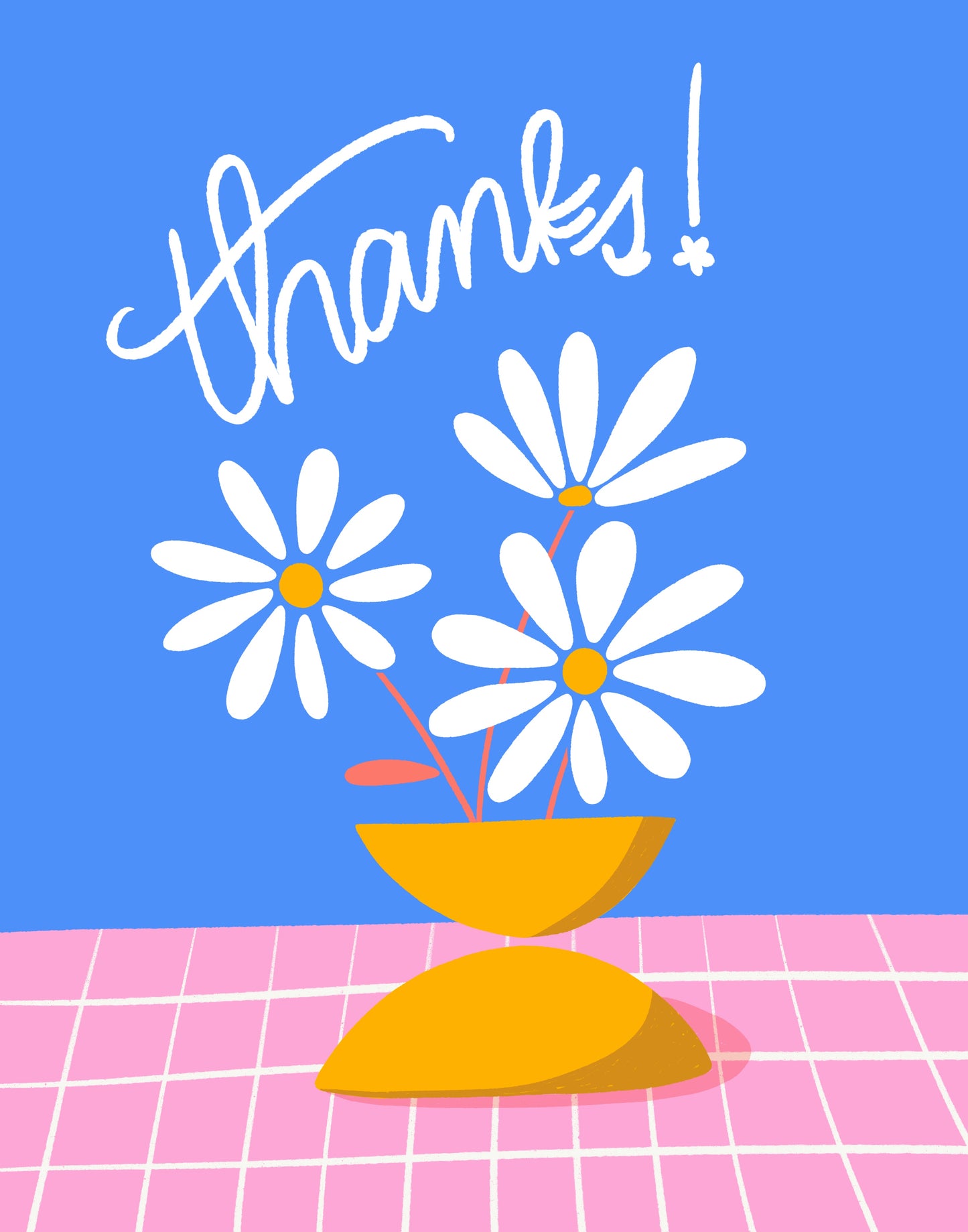 A Bunch of Daisies Thank You Card