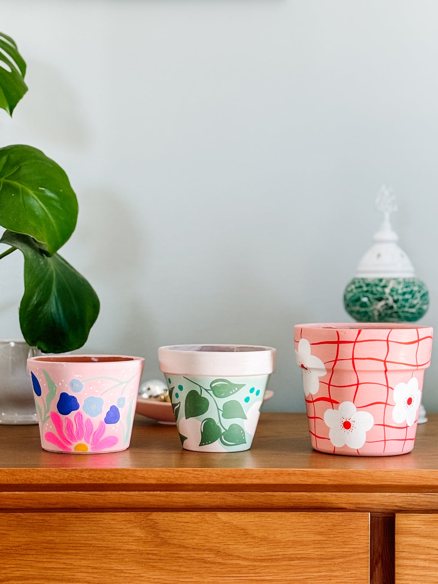 Crafternoons May Session: Painting Plant Pots