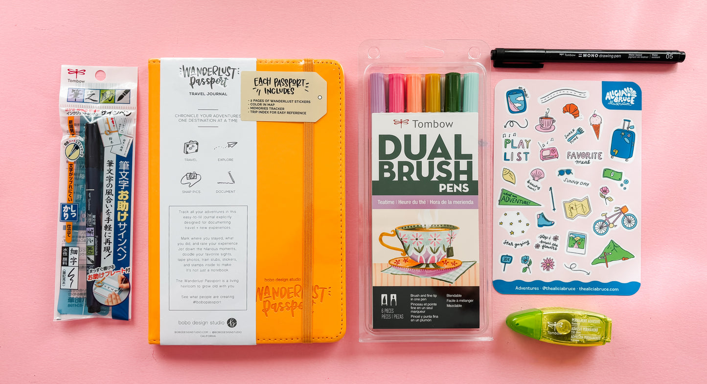 The Creative Traveler Journaling Essentials Kit