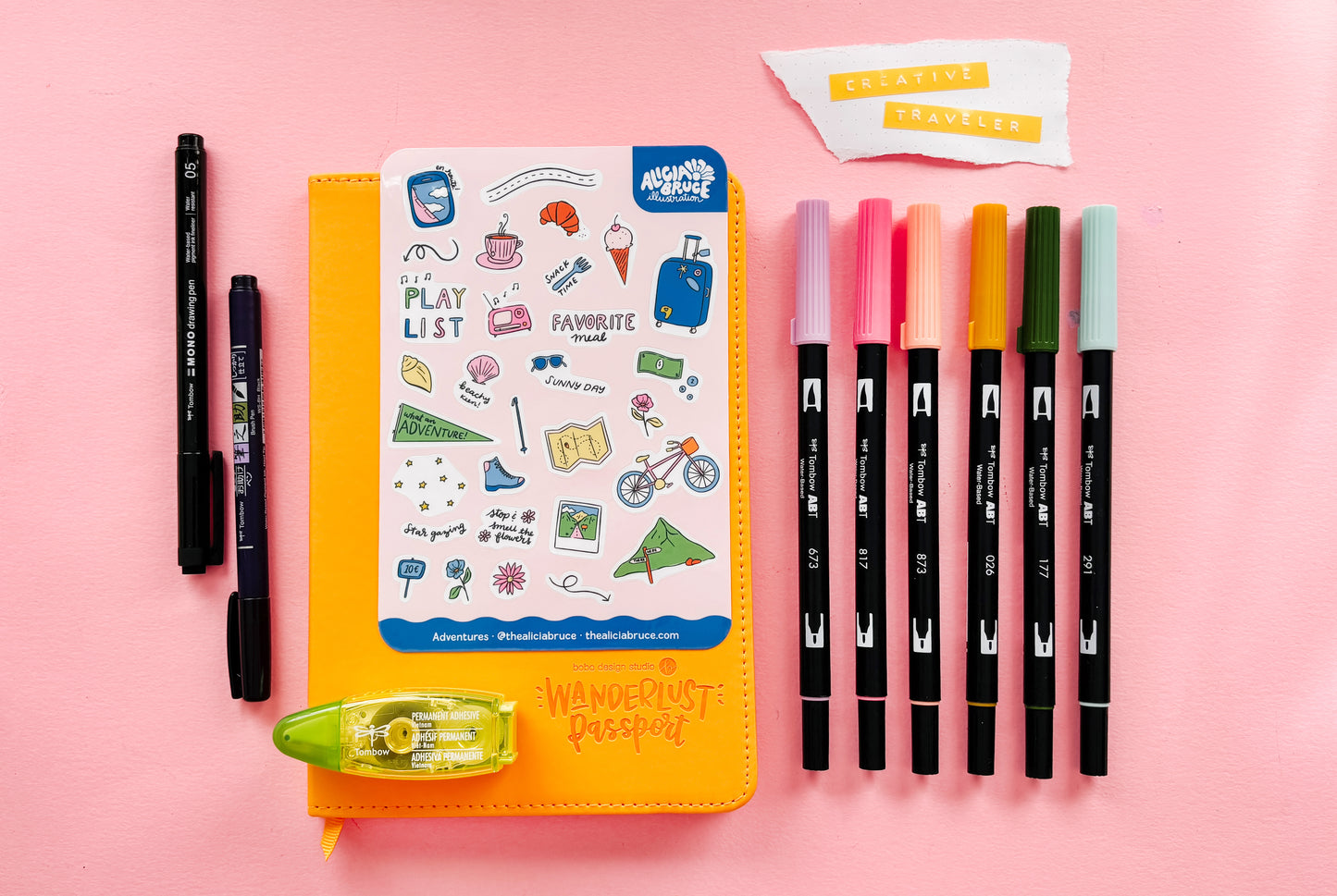 The Creative Traveler Journaling Essentials Kit