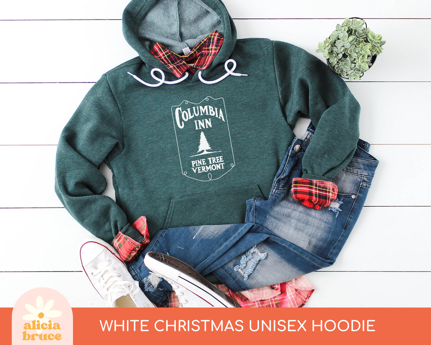 Columbia Inn (White Christmas) Hoodie