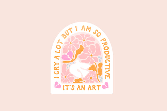 I Cry A Lot Swiftie Vinyl Sticker