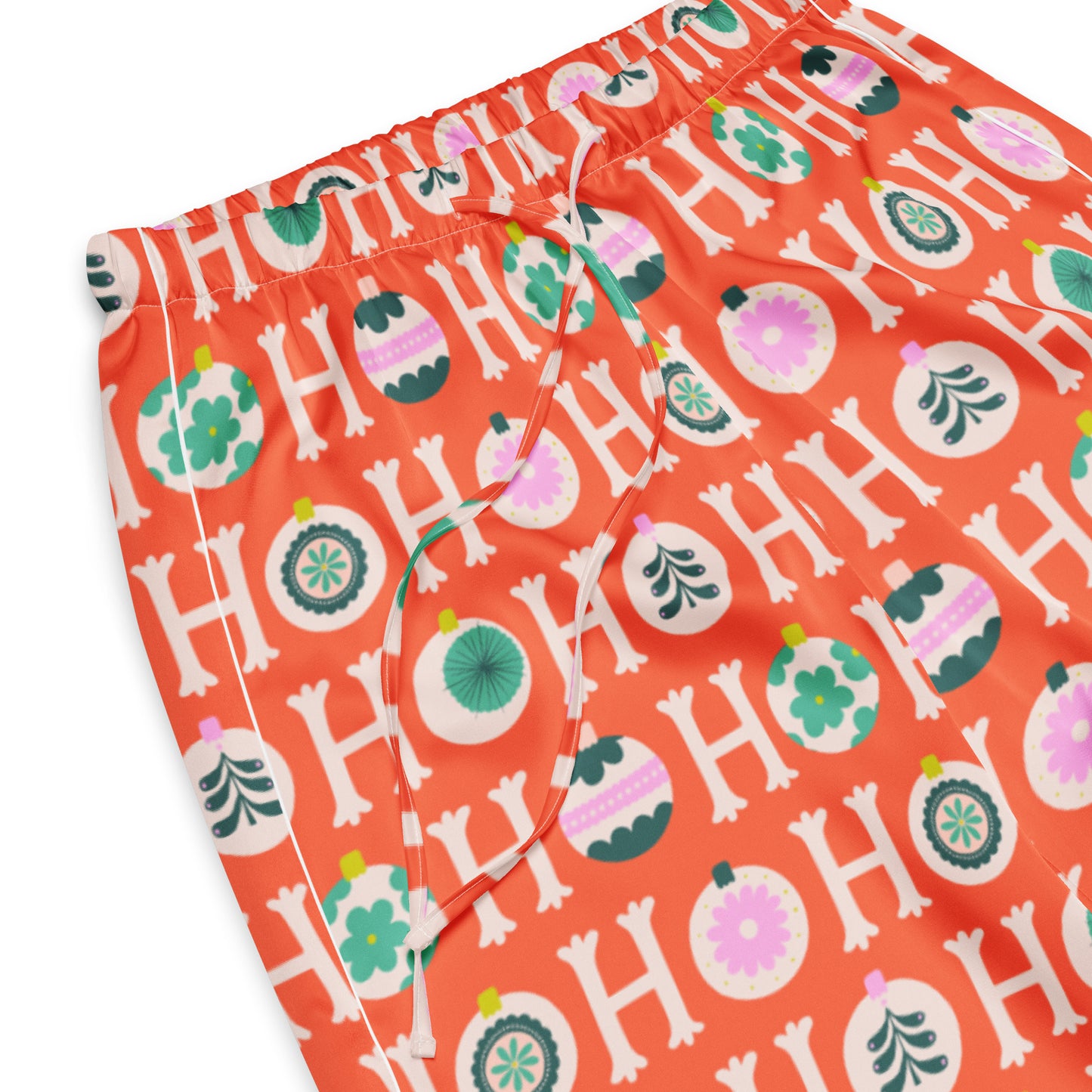 Women’s Pajama Pants in Ho Ho Ho-liday Red