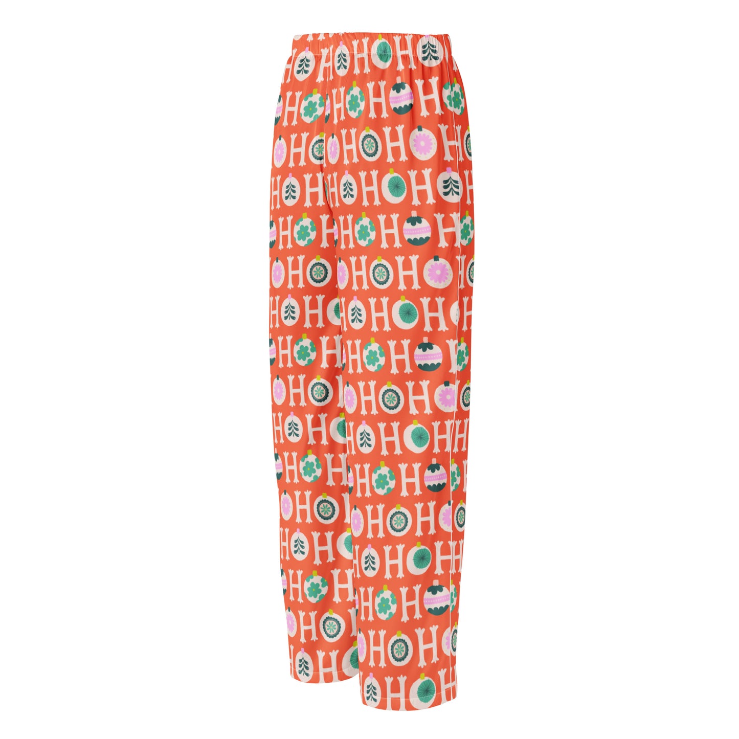 Women’s Pajama Pants in Ho Ho Ho-liday Red