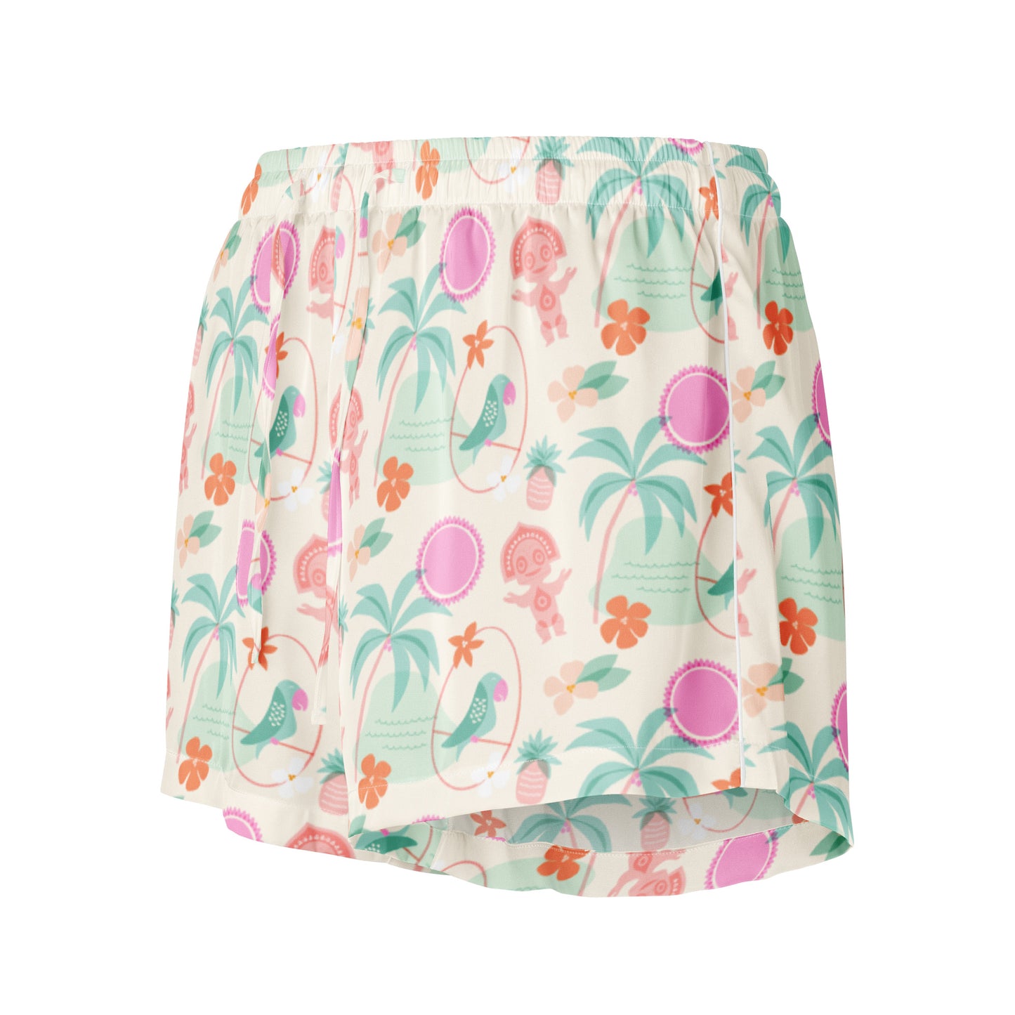 Pajama Shorts in Polynesian Pastel