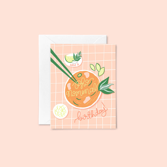 Pho-nomenal birthday card