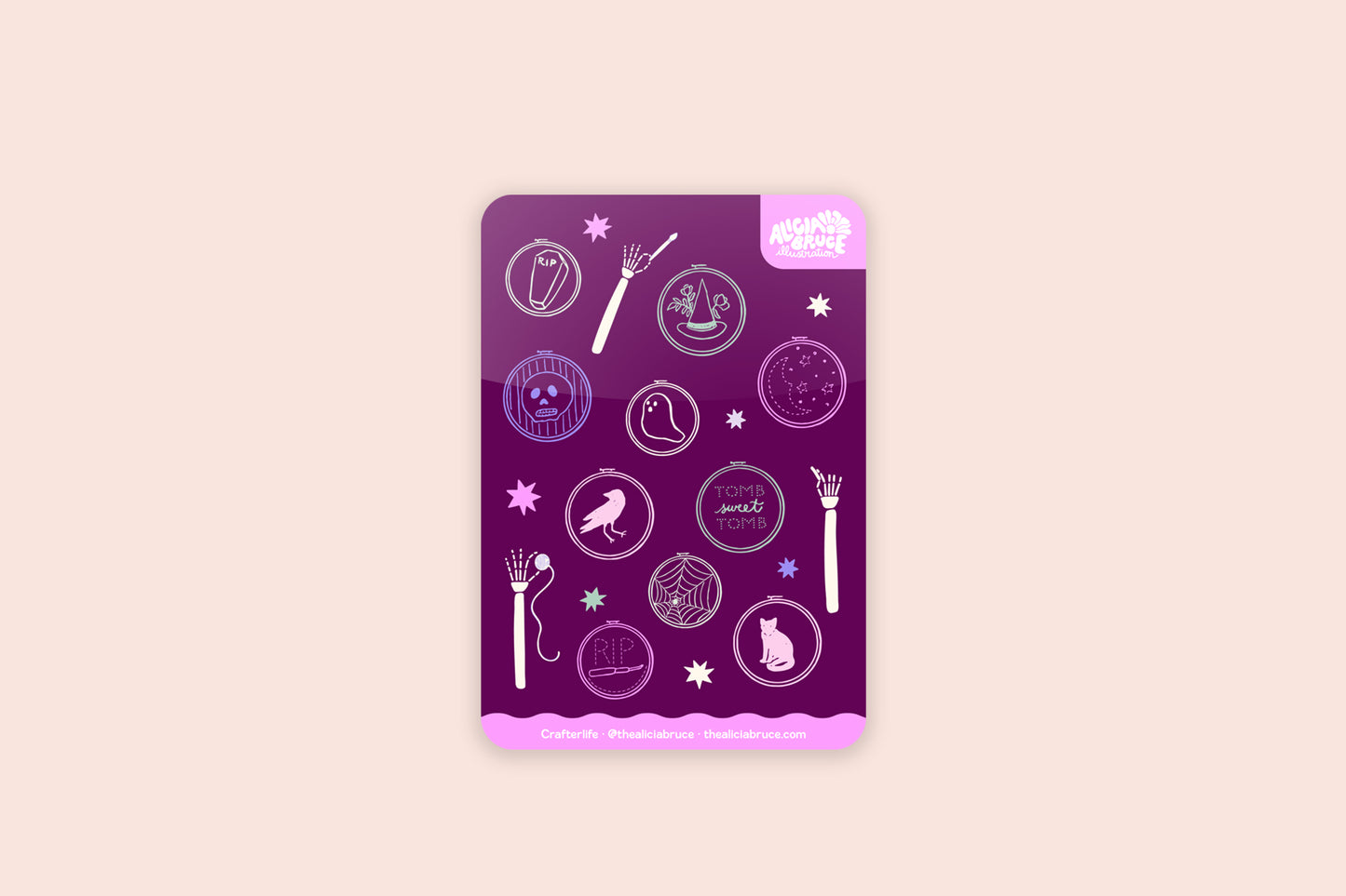 Crafterlife Sticker Sheet
