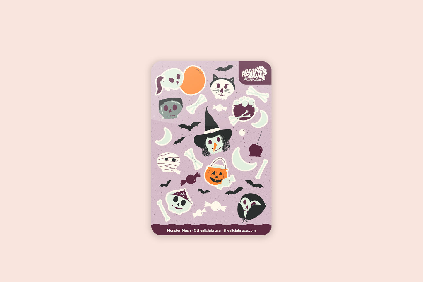 Monster Mash Sticker Sheet