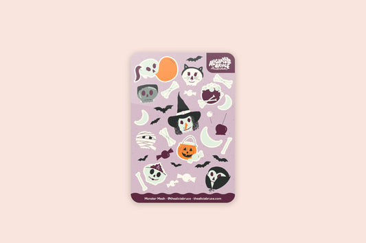Monster Mash Sticker Sheet