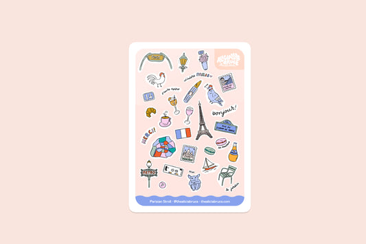 Parisian Stroll Sticker Sheet