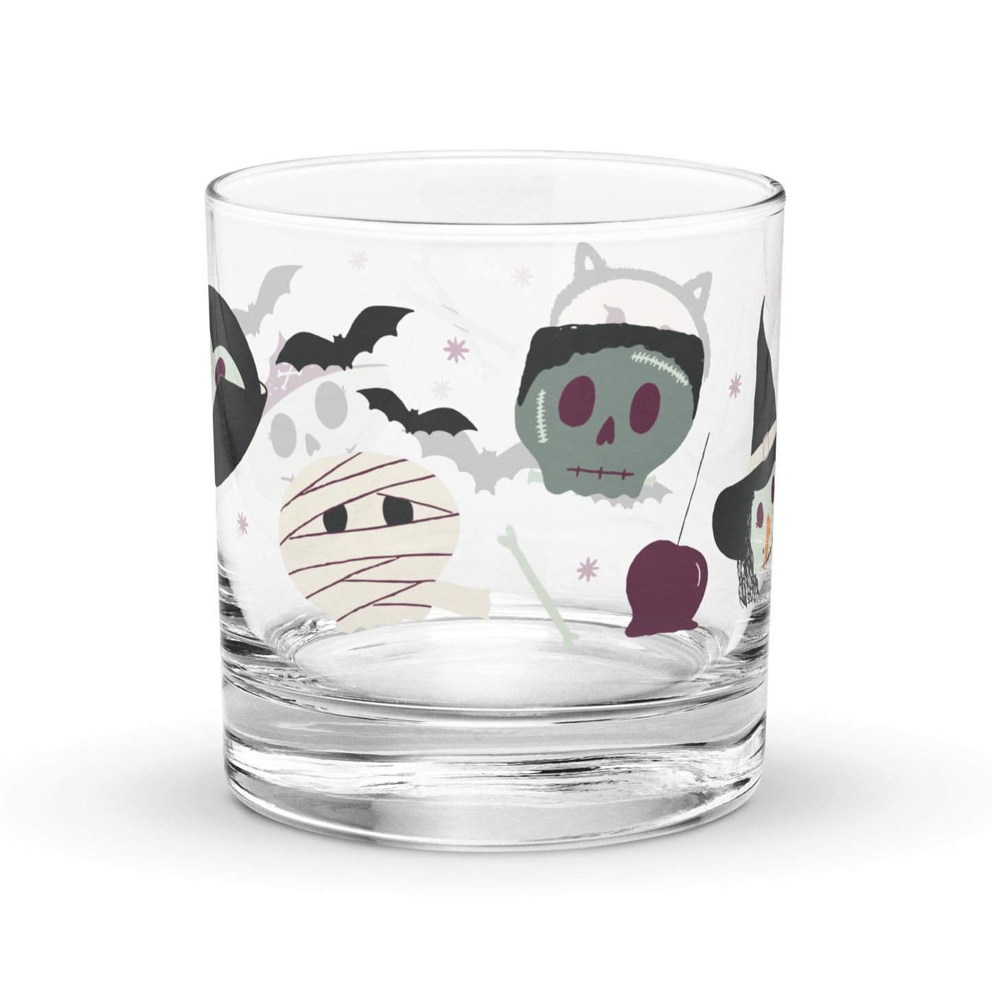 Monster Mash Rocks Glass