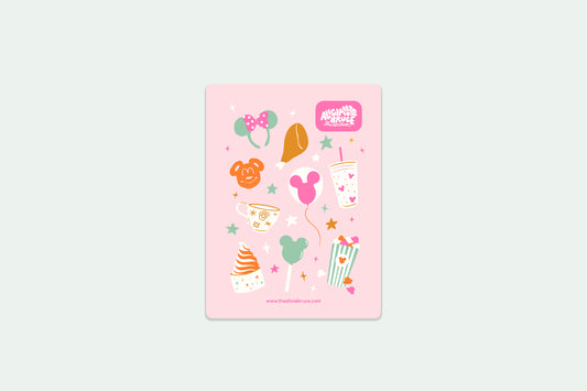 Magical Snacks Sticker Sheet