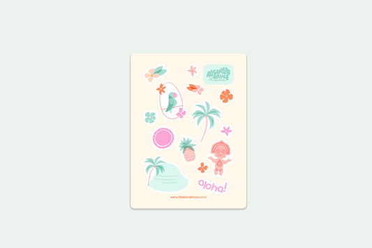 Aloha Sticker Sheet