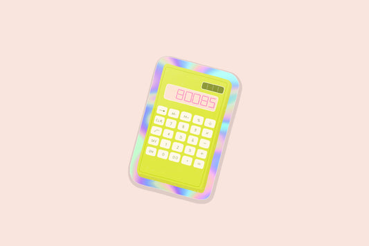 80085 BOOBS • Vinyl Holographic Sticker
