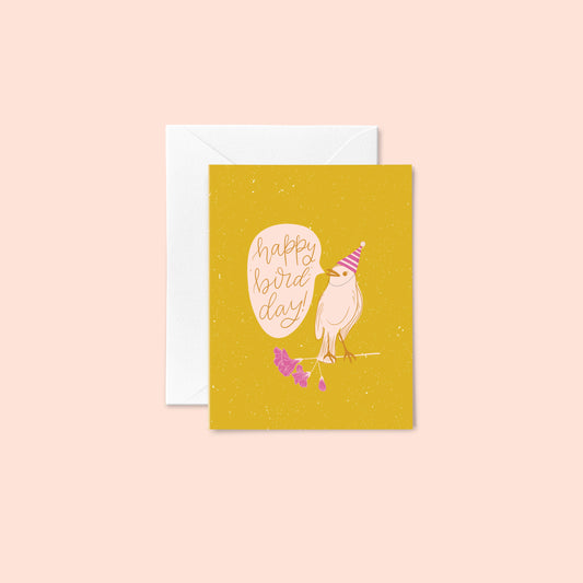 Happy Bird-Day Birthday Card