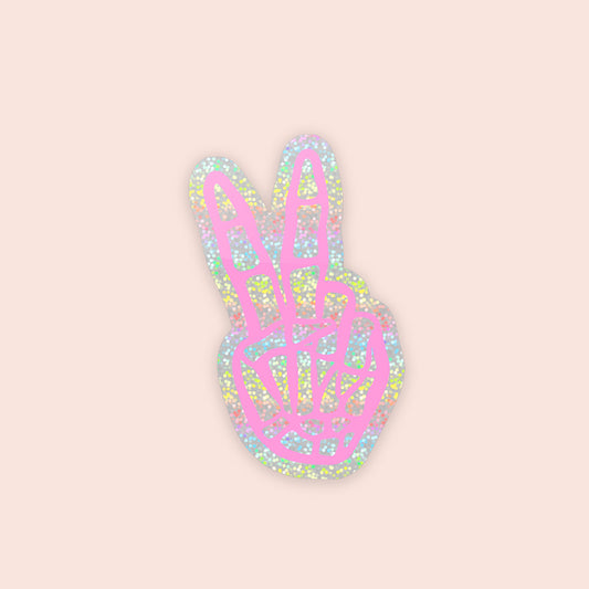 Rest 'n Peace Vinyl Glitter Sticker